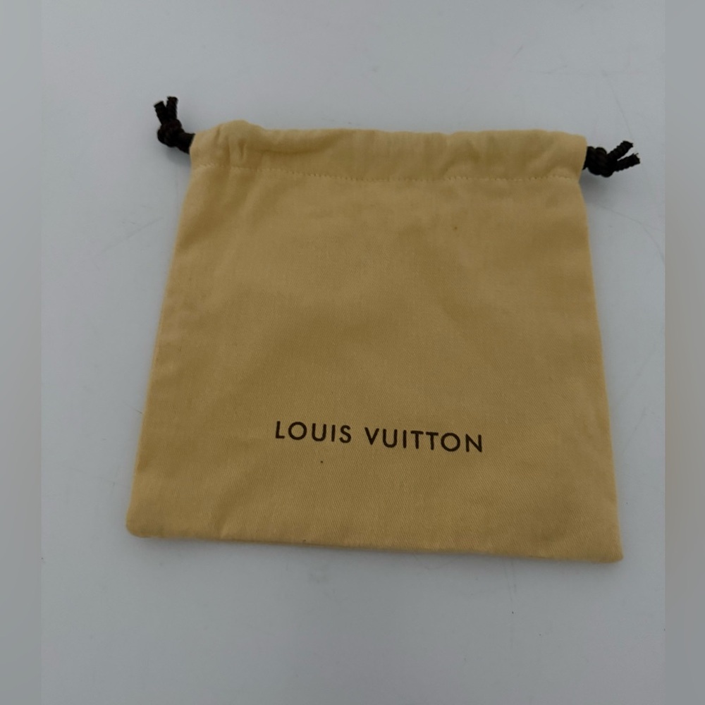 Louis Vuitton Cream Drawstring Dust Bag
